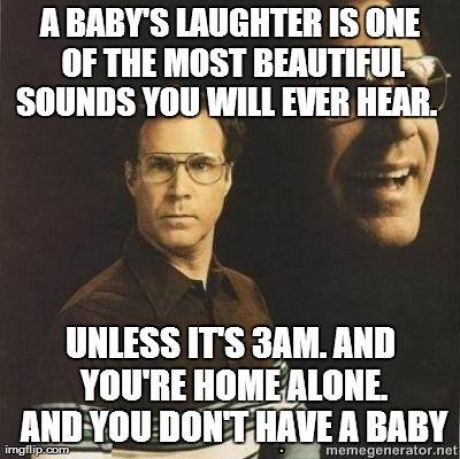 A babys laughter